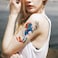 Animal Temporary Tattoo Phoenix Fox Unicorn Eagle Peacock Horse 10 sheets