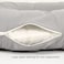 Sleep Night U Shape Full Body Support Pregnancy &amp; Maternity Pillow With Washable Cover, Black