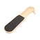 Lurrose Double-Sided Foot File Wooden Pedicure Callus Remover Exfoliating Feet Rasp Care Tool