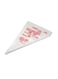 Generic 100-Piece Disposable Plastic Piping Bag For Cake Decoration White 38X24X35cm