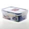 Lock &amp; Lock Classic Plastic Rectangular Food Container Clear/Blue 350ml