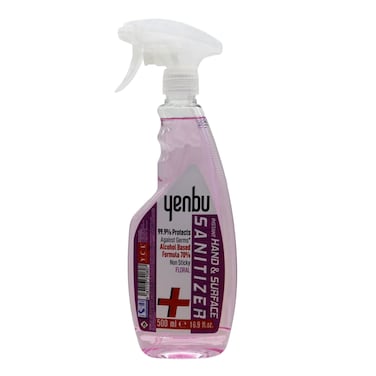 Yenbu Floral Hand And Surface Sanitizer Spray 500ml
