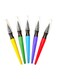 Crayola 5-Piece Washable No Drip Paint Brush Pens Multicolour