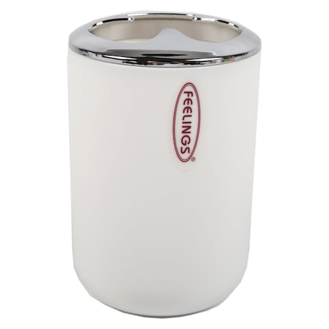 Feelings Bath Swing Dust Bin 5L White