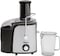 Nobel Juicer With 2 Litres Pulp Container And 1.1 Litre Juicer Cup, Feeding Tube 75mm, 2 Speed Control, And Overheat Protection &amp; Safety Lock Device NJE101E 1 Year Warranty