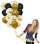 Party Propz 15Pcs Happy Birthday Confetti Balloons For Birthday Decoration Items Or Happy Birthday Balloons For Decoration
