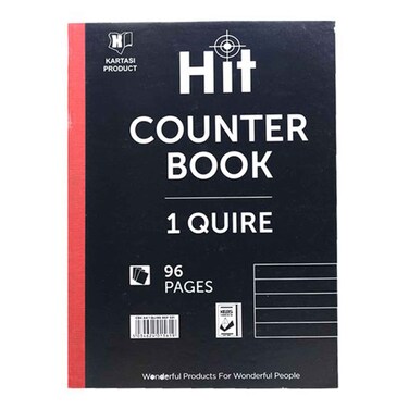 KARTASI HIT A4 COUNTER BOOK 1QRE