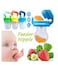 2pcs Baby Fresh Fruit &amp; Vegetable Food Feeder Bottle Green