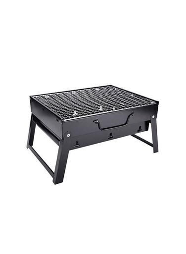 Generic Folding Charcoal BBQ Grill -Black 27cm