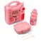 Eazy Kids Lunch Box wt Bottle - Pink