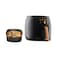 Philips Air Fryer, HD9863/91, Deep Black with Copper, 7.3 L