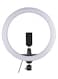 Generic Dimmable Video Shooting LED Ring Photography Light Black/White