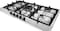 Milton 5 Burner Built In Stainless Steel Gas Hob With Auto Ignition, Euro Pool Burners, Cost-Iron Pan Support, Inox Capped Knobs, Silver, 90 x 60 cm Model - MHG907SS -1 Year Warranty