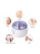 Electric Professional Wax Heater With Hard Wax Bean And Spatula White/Purple 500ml