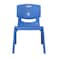 Esqube Kids Chair, Strong And Durable Kids Plastic School Study Chair, Blue (1-5 Years)