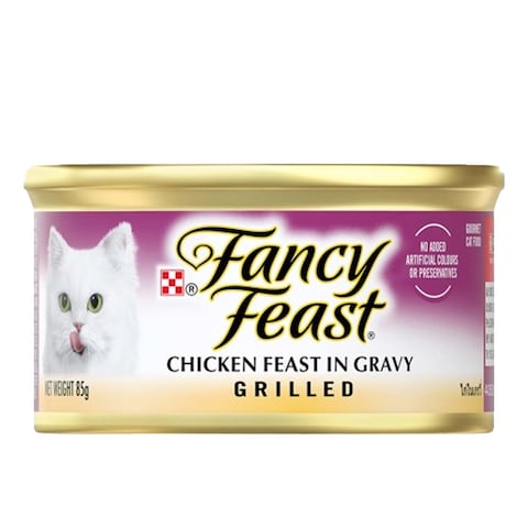 FANCY FEAST Chicken Feast In Gravy Grilled 85g