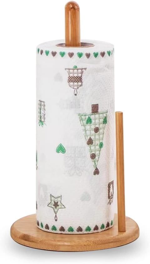 Wooden Kitchen Tissue Holder