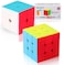 Roxenda Speed Cubes, Speed Cube Set Of 2X2X2 3X3X3 Stickerless Puzzle Magic Cube With Gift Box, Frosted Surface Enhanced Edition