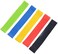 Generic Yoga Straps Resistance Loop Exercise Bands Fitness Bands 5X Power Body Band, Workout Bands For Yoga Rehab Crossfit Strength Training Pilates Calisthenics 5Pcs