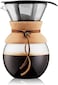 Bodum 11571 109 Pour Over Coffee Maker, Brown, 1 Liter, Glass, Bodum, 11571 109, 34 Ounce