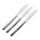 Royalford 3Pcs Stainess Steel Dinner Knife 4Mm