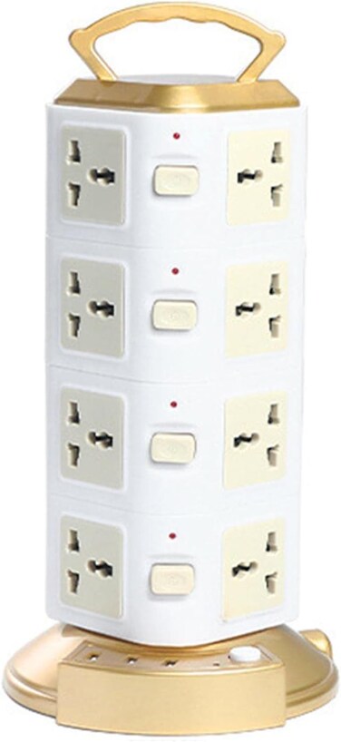 Buy Atraux USB Outlet Socket Tower With 3 USB Ports & 16 Universal ...