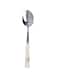 Delcasa 6-Piece Dinner Spoon Set White/Yellow