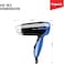 Impex HD 1K2 Fast Drying And Styling Compact Design Hair Dryer With Heat Selector Narrow Concentrator Overheat Protection, Multicolor