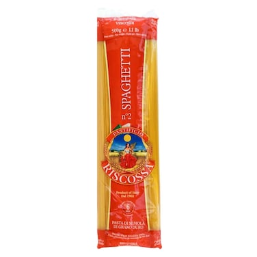 Riscossa 2 Spaghetti Pasta 500g
