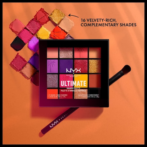 Nyx Professional Makeup Ultimate Shadow Palette, Festival 13