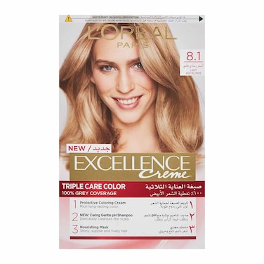 L&#39;Oreal Paris Excellence Creme Hair Color - 8.1 Golden Brown
