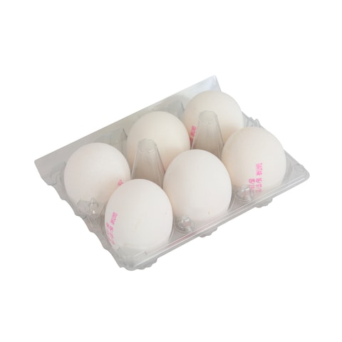 Arab Qatari Poultry Company Fresh Qatari Eggs Pack 6pcs