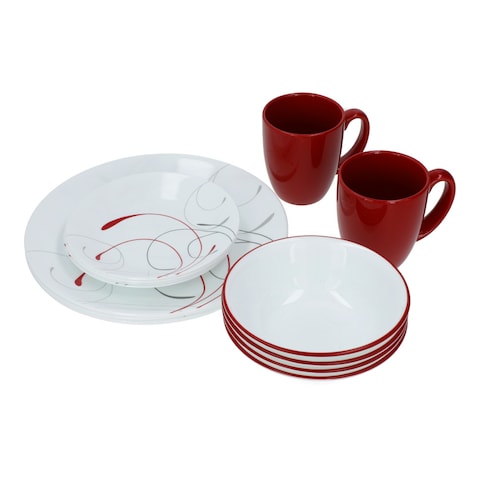 Buy Corelle Classic Dinner Ware Set 16 pcs Online Carrefour Pakistan