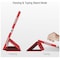 HYX Case For iPad 10th Gen (10.9-Inch, 2022 Model, 10th Generation), Slim Stand Hard Back Shell Cover with Auto Wake/Sleep (Red)