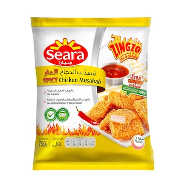 Seara Breaded Spicy Chicken Musahab 750g