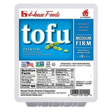 Premium Tofu Medium Firm 500g