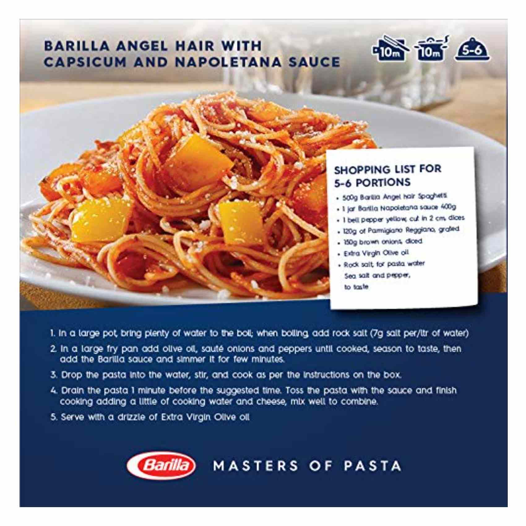 Barilla Angel Hair No. 1 Pasta 500g Online | Carrefour Kenya