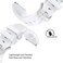 Generic-22mm Silicone Watch Strap Band Watchband Wristband Replacement with Buckle Stripe Surface Compatible with HUAWEI WATCH GT 2 46mm / MagicWatch 2 46mm
