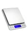 Walmeck - Electric Kitchen Scale Silver 15.20x3x13centimeter