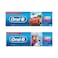 Oral-B Disney Frozen And Cars Kids Toothpaste 3+ Years 75ML x Pack of 2
