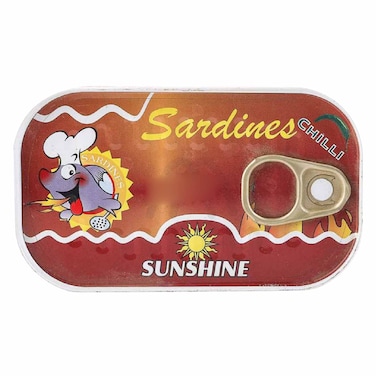 Sunshine Hot Sardine - 125 Gram