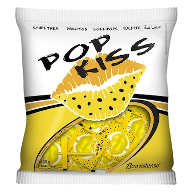 Florestal Pop Kiss Passion Fruit Lollipop 50g