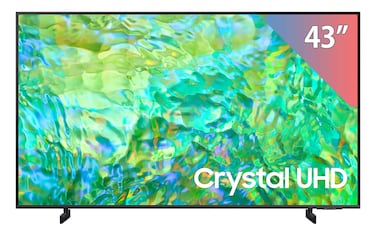 سامسونج UA43CU8000 - تليفزيون 43 بوصة 4K كريستال فائق الدقة سمارت
