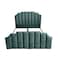 In House Taj Velvet Bed Frame - Queen - 200x150 cm - Turquoise