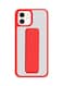 Generic Apple iPhone 12 Mini Case Cover With Handgrip &ndash; Red 5.8Inch Red