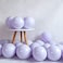 Party Time Unicorn Party 100pcs 10inch Macaron Color Latex Balloon Wedding Decoration Baby Birthday Party Valentine's Day Decor Balloon Pastel Balloons (Purple) - Party Supplies