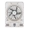 12&quot; Rechargeble Box Fan - Portable, 7Ah Battery, OMF1795, with 10 Hours Working, Remote Included, 5 Leaf Blade with Safe Grill &amp; Led Light, 2 Years Warranty