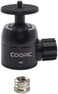 Coopic M3 Tripod Ball Head Mount Head-Metal 360 Degree Pan 90 Degree Tilt Tripod Mount With 1/4 Screw For Digital Camera Compact DSLR Cell Phone Monopod Gopro Light Stand