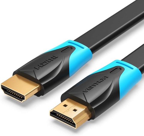 Vention Flat 4K HDMI Cable Ultra High Speed Male To Male HDMI 2.0 Cable 18Gbps 4K 60Hz 3D Video Return UHD 3860P HD 1080P Ethernet Compatible For