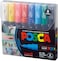 8-Piece POSCA Extra Fine Paint Marker Multicolour